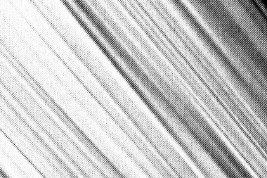 Çapraz yarım tonlu ses bantları beyaz kağıt üzerinde dinamik çizgili tek renkli soyut bir arkaplan oluşturur..