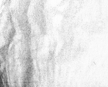 Dokuma kağıdında soluk nokta yoğunluğu olan soyut siyah-beyaz yarım ton deseni. Yumuşak gradyan ve kopyalama alanı ile geçmişe dönük gazete görünümü, arkaplan ve kaplamalar için idealdir.