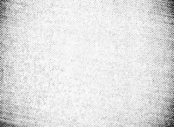 Black-and-white halftone texture with dense dots around the edges fading inward to a clean light center. Vintage print-style vignette, frame background with subtle paper grain.