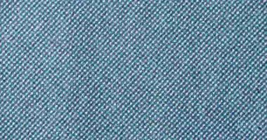 Makro yakın plan gazete kağıdı dokusu görünür lifler ve gözenekli yüzey. Cyan, mavi CMYK mürekkebi yarım ton nokta deseni ile basılmış, soyut bir arkaplan oluşturur