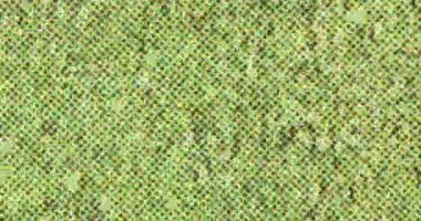 Çok renkli CMYK yarım ton noktalarının basılı kağıt üzerindeki makro yakın plan görüntüsü, moire efektli soyut kumlu doku. Arkaplan olarak ideal, tasarım örtüsü, kusursuz döngü.