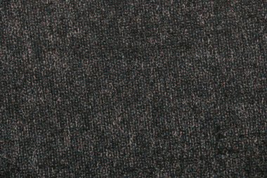 Koyu gri CMYK yarım ton noktaların kağıda basılmış makro yakın plan görüntüleri. Görünür lifler, zerreler ve desenler ile yoğun raster desen tasarım kullanımı için cesur bir vintage arkaplan oluşturur.