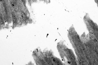 Köşelerinde yumuşak kömür lekeleri, hafif felçler ve dağınık toz zerreleri olan yüksek anahtarlı tek renkli beyaz kağıt makromu. Cömert kopya alanı ile soyut dokuyu temizle.