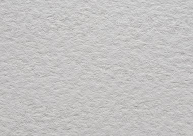 Beyaz suluboya kağıdın yakın plan, ince doğal tahıllı ve yumuşak desenli yüzeyi var. Resim, kırtasiye, modelleme ve tasarım kullanımı için mükemmel bir sanatsal zemin..