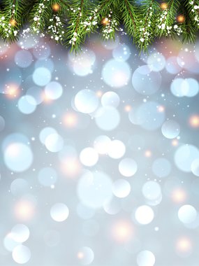 Kış titreşen arka plan