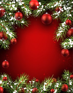 Christmas kırmızı arka plan