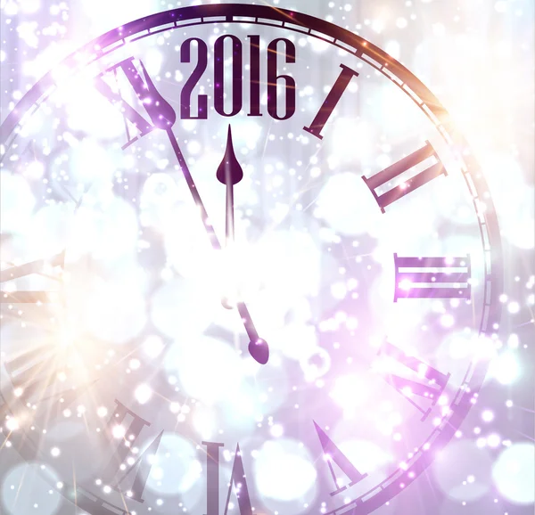 Hintergrund zum neuen Jahr 2016 — Stockvektor