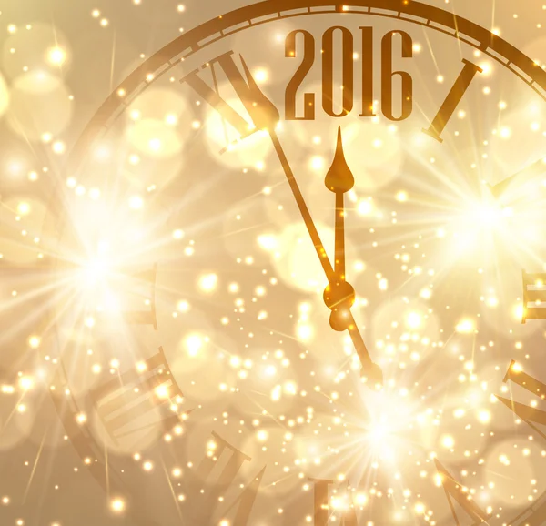 2016 nuovo sfondo anno — Vettoriale Stock