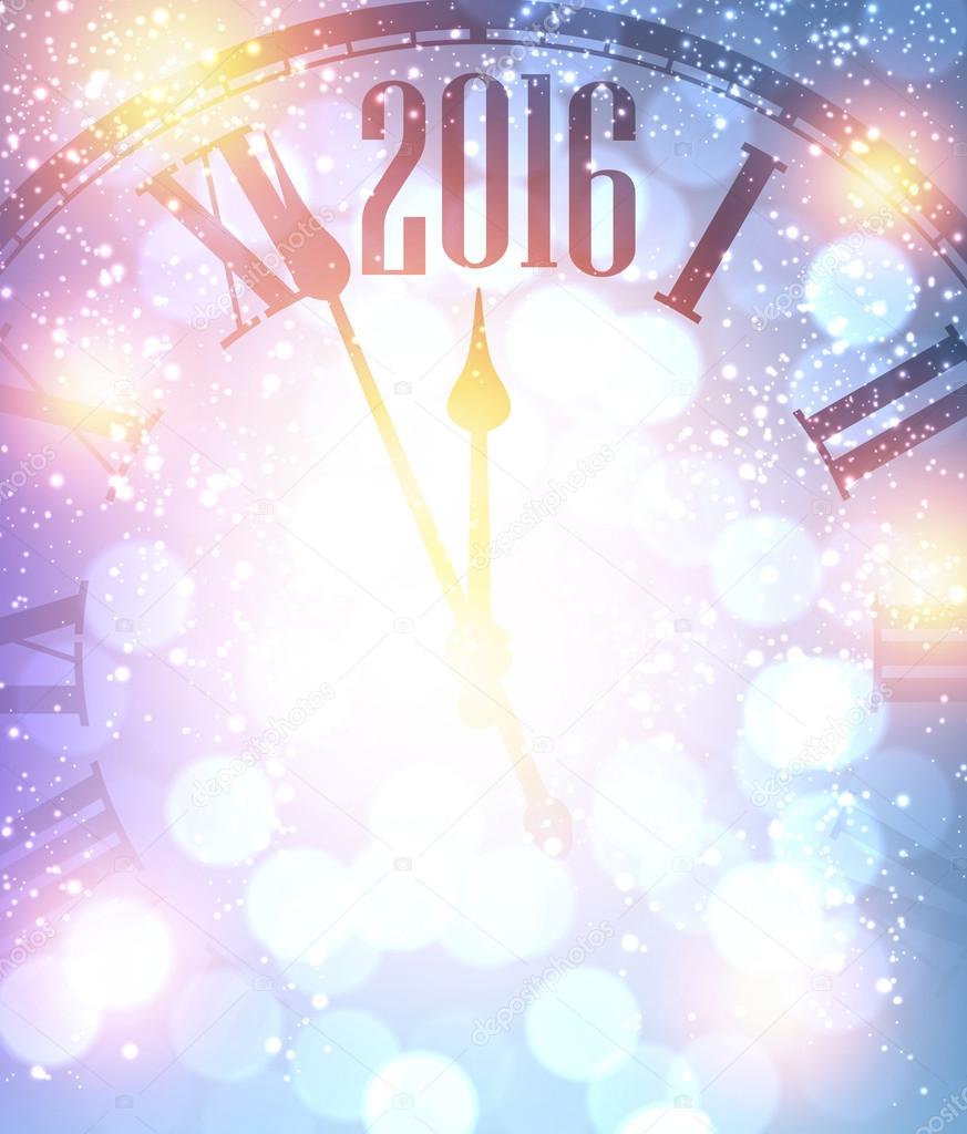 2016 New Year background