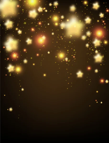 Fond festif avec des étoiles . — Image vectorielle