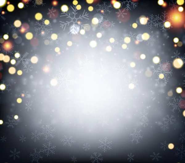 Luminosa Navidad brilla confeti . — Archivo Imágenes Vectoriales
