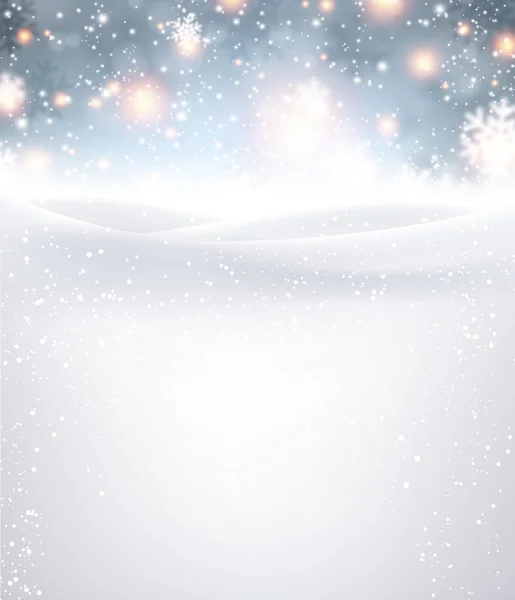 Winter christmas sparkles — Stockvector