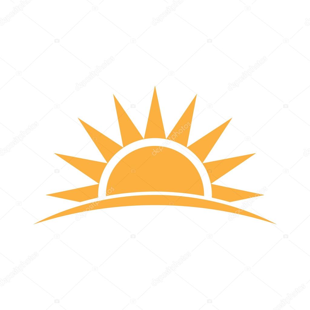 Sunshine logo. Vector graphic illustration Stock Vector Image by ...