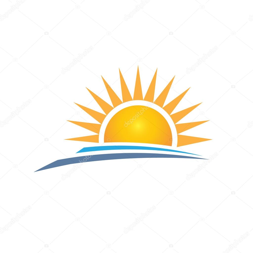 sunrise logo clip art