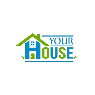 House Logo. Group of houses