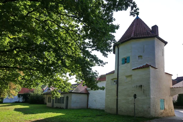 Schrobenhausen Est Une Ville Bavière Avec Nombreux Sites Historiques — Photo
