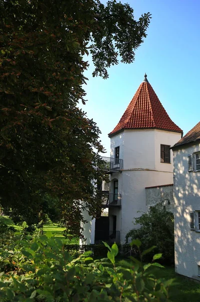 Schrobenhausen Bavyera Tarihi Manzaralı Bir Şehirdir — Stok fotoğraf