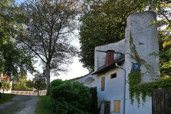 Schrobenhausen Bavyera Tarihi Manzaralı Bir Şehirdir — Stok fotoğraf