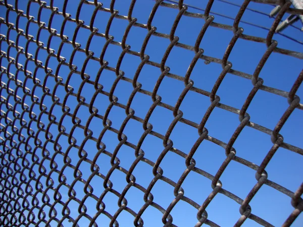 Texture the cage metal net — Stock Photo, Image