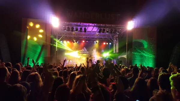 Trevor Hall  performs on stage during a evening concert — Stock Photo, Image