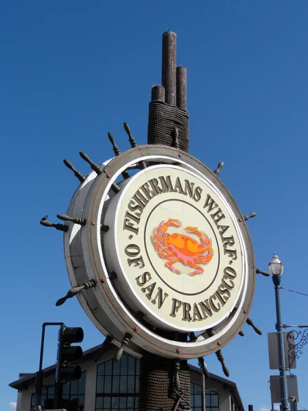 Pescatori iconici Wharf di San Francisco — Foto Stock