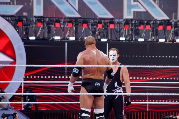 Santa Clara Kaliforniya Mart 2015 Wwe Güreşçisi Sting Triple Wrestlemania — Stok fotoğraf