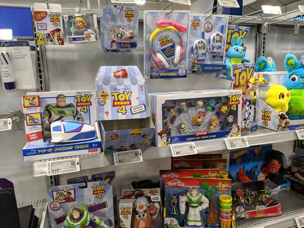 Honolulu 2019 Disney Pixar Toy Story Toys Display Best Buy — 스톡 사진