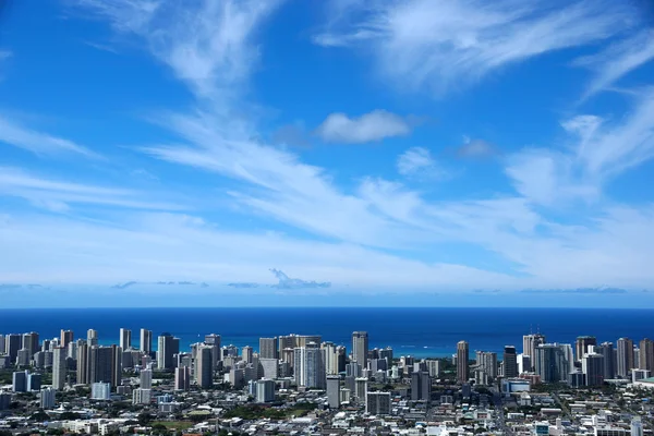 Cidade metropolitana de Honolulu — Fotografia de Stock