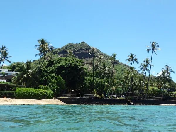 Strand und Makalei Beach Park — Stockfoto