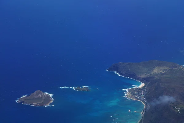 Południowo-wschodnim narożniku Oahu — Zdjęcie stockowe