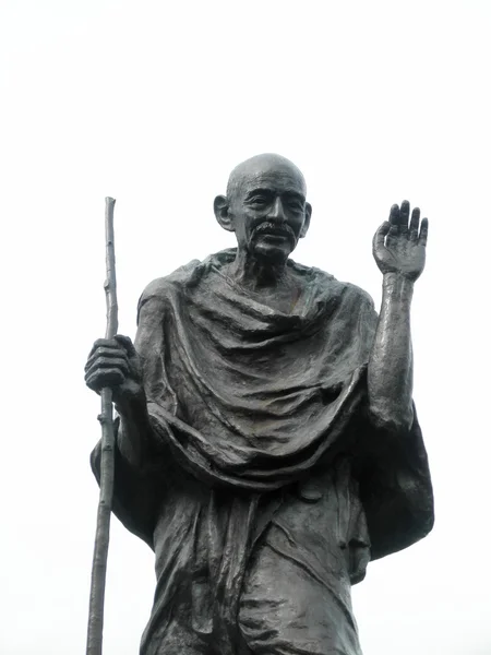 Estátua de Ghandi — Fotografia de Stock