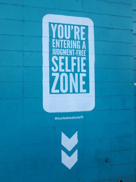 Selfie zone — Stockfoto