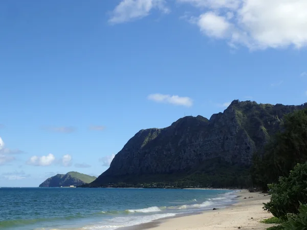 Waimanalo пляж на Оаху, Гаваї — стокове фото