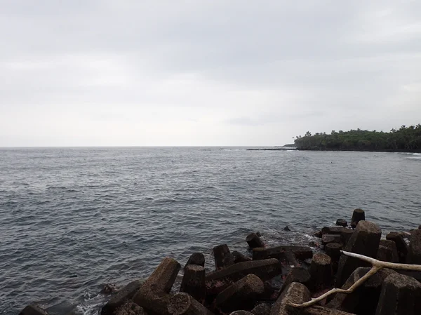 Playa Pohoiki en Big Island Hawaii — Foto de Stock