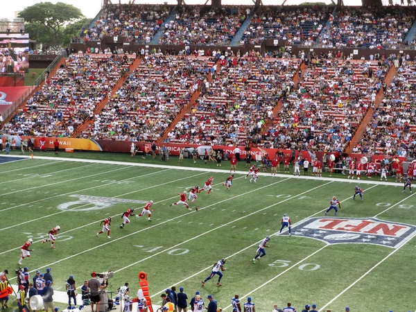 オークランド ・ レイダース チームの Afc Placekicker セバスチャン Janikowski — ストック写真