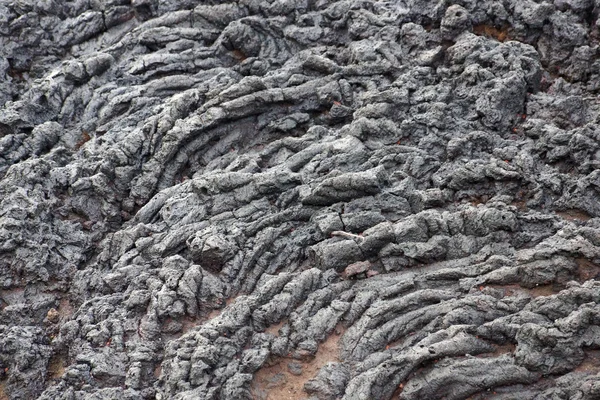 Lava rock rimpelingen — Stockfoto