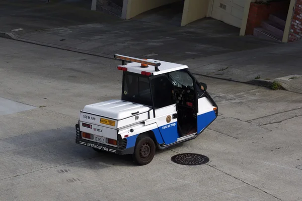 SFMTA Parking Enforcement Interceptor parked in street — Stock Photo, Image