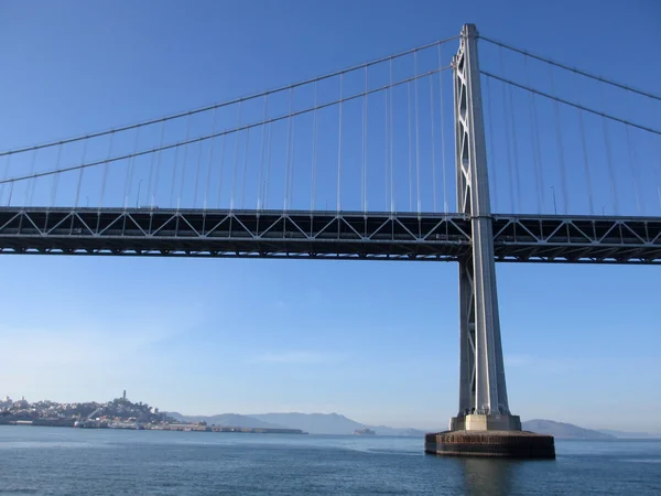 Ponte sulla baia di San Francisco — Foto Stock