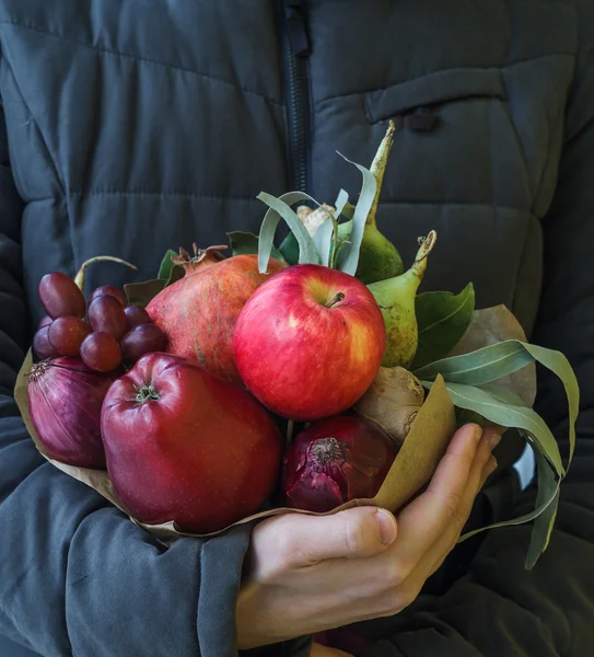 Massa frukt och grönsaker. — Stockfoto