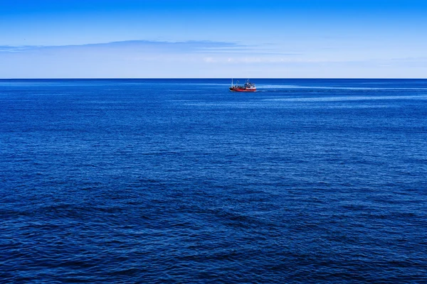 Beach and the fjords of Norway. The open expanse of water. — Stock Photo, Image