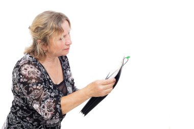 Kağıtları ile usta emekli faturaları seyir