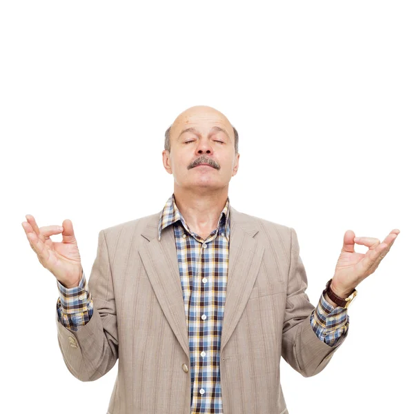 Yoga praktijken voor rust en geestelijke evenwicht — Stockfoto