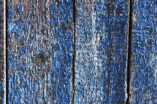 Fondo blu in legno per presentazioni o annunci — Foto Stock