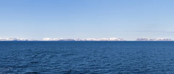 Panorama z norweskich fiordów. — Zdjęcie stockowe