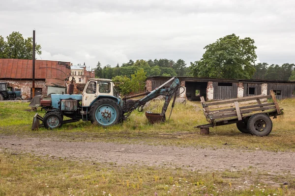 农业从无能的经济决定的废墟 — 图库照片