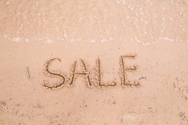 Kum üzerindeki yazıtlar: Satılık