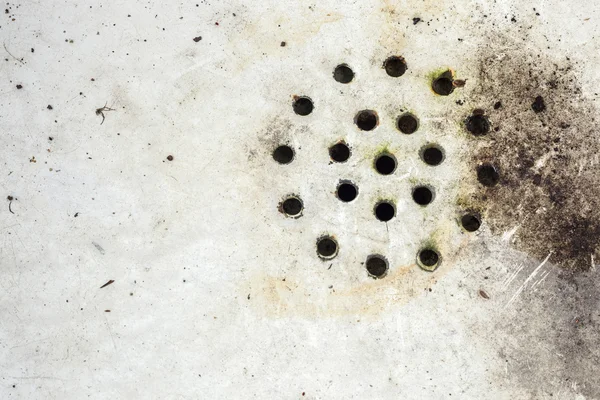 Антисанитарная и грязная раковина — стоковое фото