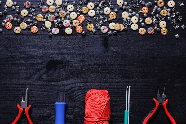 Tools for needlework — Stockfoto