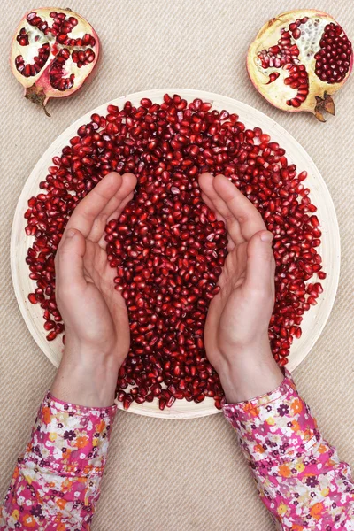 Fontes de vitaminas e antioxidantes no inverno, alimentos crus — Fotografia de Stock