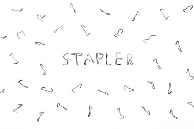 results of poor and corrupt stapler.  clipart